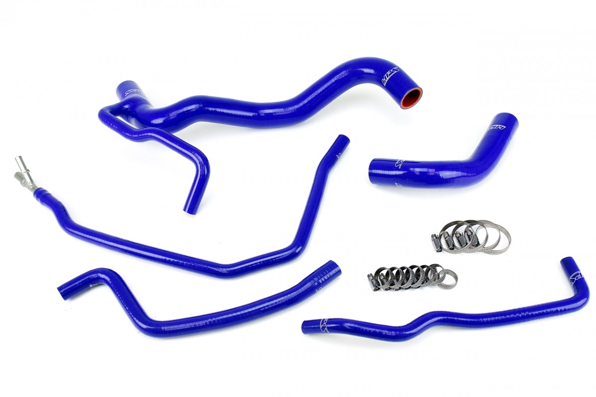 Scion 1115 tC HPS Blue High Temp Reinforced Complete Silicone Radiator