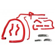 HPS RED REINFORCED SILICONE RADIATOR + HEATER HOSE KIT COOLANT FOR BMW 96-99 E36 M3 LEFT HAND DRIVE