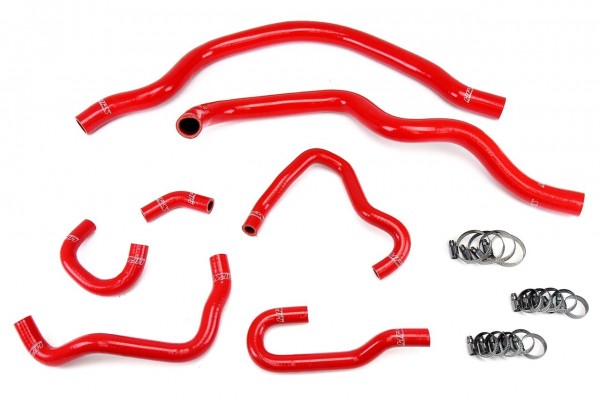HPS RED REINFORCED SILICONE RADIATOR AND HEATER HOSE KIT COOLANT FOR HONDA 00-05 S2000