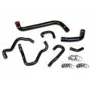 HPS BLACK REINFORCED SILICONE RADIATOR AND HEATER HOSE KIT COOLANT FOR HONDA 06-09 S2000