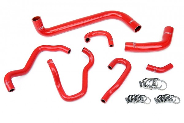 HPS RED REINFORCED SILICONE RADIATOR AND HEATER HOSE KIT COOLANT FOR HONDA 06-09 S2000