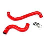 HPS RED REINFORCED SILICONE RADIATOR AND HEATER HOSE KIT COOLANT FOR FORD 2015-2016 MUSTANG GT 5.0L V8