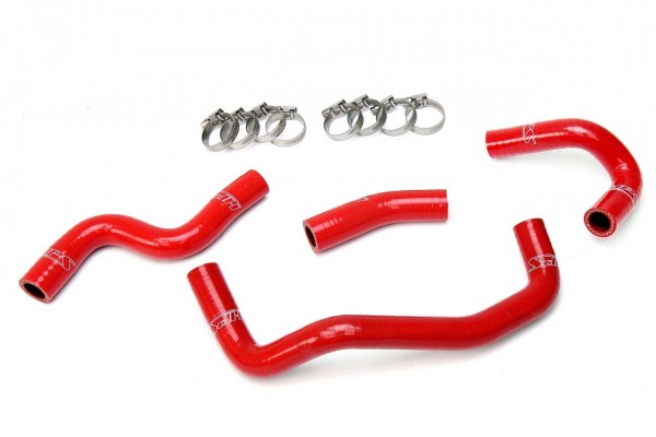 HPS REINFORCED RED SILICONE HEATER HOSE KIT COOLANT FOR MAZDA 06-14 MIATA 2.0L