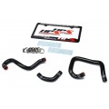 HPS Black Reinforced Silicone Heater Hose Kit Coolant for Toyota 93-98 Supra MK4 2JZ Turbo Left Hand Drive