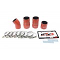 HPS HIGH TEMP REINFORCED SILICONE INTERCOOLER HOSE BOOTS KIT FOR FORD 2005-2007 F450 SUPERDUTY 6.0L POWERSTROKE DIESEL