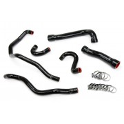HPS BLACK REINFORCED SILICONE RADIATOR + HEATER HOSE KIT COOLANT FOR BMW 01-06 E46 M3 LEFT HAND DRIVE