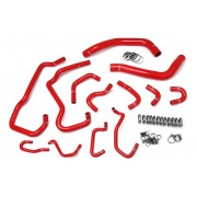 HPS Red Reinforced Silicone Radiator + Heater Hose Kit for Toyota 16-20 Tacoma 3.5L V6