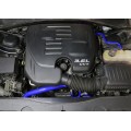 HPS Blue Reinforced Silicone Radiator + Heater Hose Kit Coolant for Dodge 11-17 Charger 3.6L V6