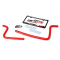 HPS Reinforced Red Silicone Heater Hose Kit Coolant for Jeep 97-02 Wrangler TJ 2.5L 4Cyl