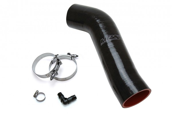 HPS Black Reinforced Silicone Post MAF Air Intake Hose Kit for Infiniti 03-07 G35 Coupe 3.5L V6