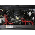 HPS Red Reinforced Silicone Radiator Hose Kit Coolant for Cadillac 15-17 Escalade ESV 6.2L V8