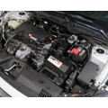HPS Black Silicone Post MAF Air Intake Hose Kit for Honda 16-17 Civic 10th Gen 2.0L Non Turbo