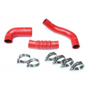 HPS Red Reinforced Silicone Intercooler Hose Kit for Honda 16-18 Civic 1.5L Turbo
