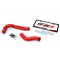 HPS Red Reinforced Silicone Radiator Hose Kit Coolant for Lexus 15-18 RCF V8 5.0L