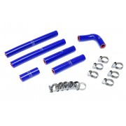 HPS Blue Reinforced Silicone Rear Heater Hose Kit 1FZ-FE for Lexus 96-97 LX450 FJ80 4.5L I6 equipped with rear heater