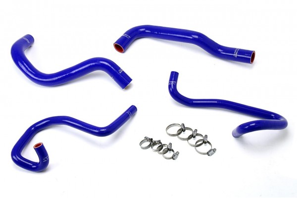 HPS Blue Reinforced Silicone Radiator + Heater Hose Kit for Toyota 05-16 Tacoma 2.7L 4Cyl