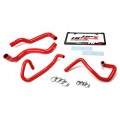 HPS Red Reinforced Silicone Radiator + Heater Hose Kit for Toyota 05-16 Tacoma 2.7L 4Cyl