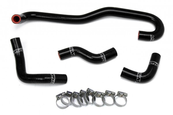 HPS Reinforced Black Silicone Heater Hose Kit Coolant for Toyota 89-92 4Runner 3.0L V6 Left Hand Drive