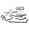 HPS Black Reinforced Silicone Heater Hose Kit Coolant for Chevy 16-17 Camaro SS Coupe 6.2L V8