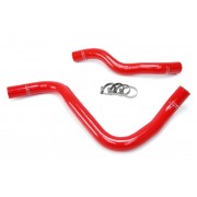 HPS Red Reinforced Silicone Radiator Hose Kit Coolant for Acura 07-08 TL Type-S 3.5L V6