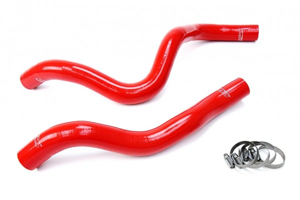 HPS Red Reinforced Silicone Radiator Hose Kit Coolant for Honda 17-18 Ridgeline 3.5L V6