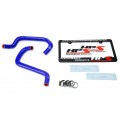 HPS Blue Reinforced Silicone Heater Hose Kit Coolant for Toyota 11-14 Tundra 4.0L V6