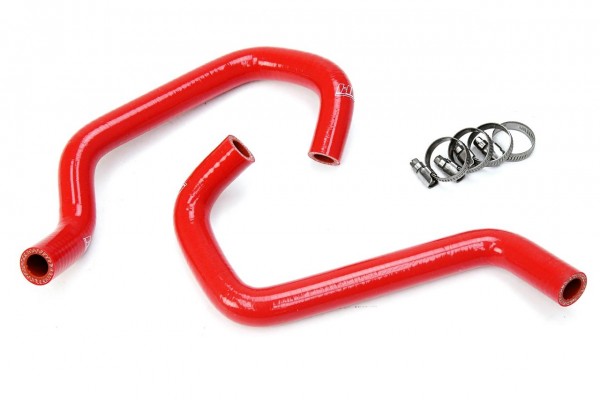 HPS Red Reinforced Silicone Heater Hose Kit Coolant for Toyota 11-14 Tundra 4.0L V6