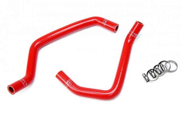 HPS Red Reinforced Silicone Heater Hose Kit Coolant for Toyota 07-11 Tundra 5.7L V8