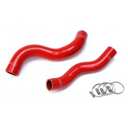 HPS Red Reinforced Silicone Radiator Hose Kit Coolant for Jeep 05-09 Grand Cherokee 4.7L V8 WK1