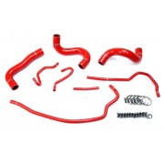HPS Red Reinforced Silicone Radiator Hose Kit Coolant for Toyota 09-13 Corolla 1.8L 