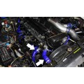 HPS Blue Reinforced Silicone Radiator Hose Kit Coolant for Nissan 95-98 Skyline GTR R33 RB26DETT Twin Turbo