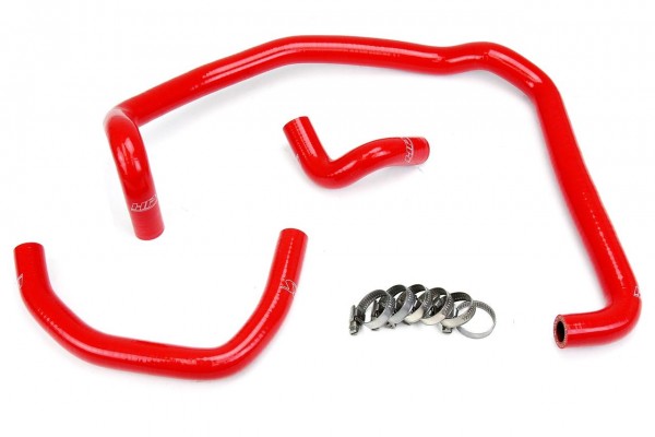 HPS Reinforced Red Silicone Heater Hose Kit Coolant for Toyota 95-04 Tacoma 2.4L & 2.7L 4Cyl
