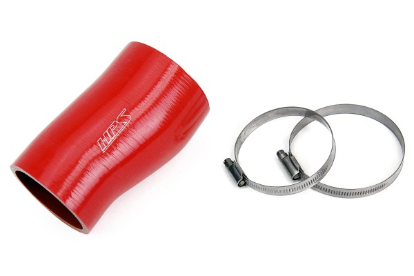 HPS Red Silicone Post MAF Air Intake Hose Kit for Honda 17-19 Civic X Type R 2.0L Turbo