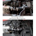HPS Black Silicone Post MAF Air Intake Hose Kit for Honda 17-19 Civic X Type R 2.0L Turbo