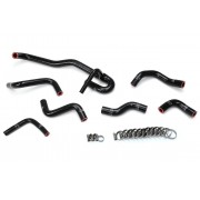 HPS Reinforced Black Silicone Heater Hose Kit Coolant for Toyota 89-92 4Runner 3.0L V6 with Rear Heater Left Hand Drive