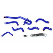 HPS Reinforced Blue Silicone Heater Hose Kit Coolant for Toyota 89-92 4Runner 3.0L V6 with Rear Heater Left Hand Drive