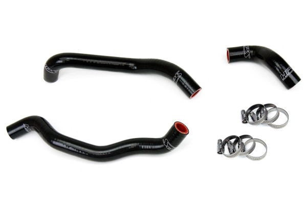 HPS Black Reinforced Silicone Heater Hose Kit Coolant for Infiniti 06-09 M35 3.5L V6
