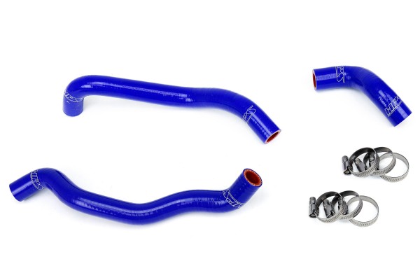 HPS Blue Reinforced Silicone Heater Hose Kit Coolant for Infiniti 06-09 M35 3.5L V6