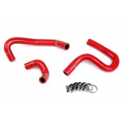 HPS Reinforced Red Silicone Heater Hose Kit Coolant for Toyota 96-02 4Runner 3.4L V6 without rear heater