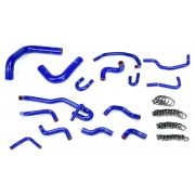 HPS Reinforced Blue Silicone Radiator + Heater Hose Kit Coolant for Toyota 89-92 4Runner 3.0L V6 with Rear Heater Left Hand Drive