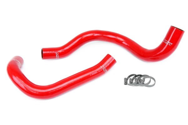 HPS Red Silicone Radiator Hose Kit for 1999-2004 Jeep Grand Cherokee WJ 4.0L I6