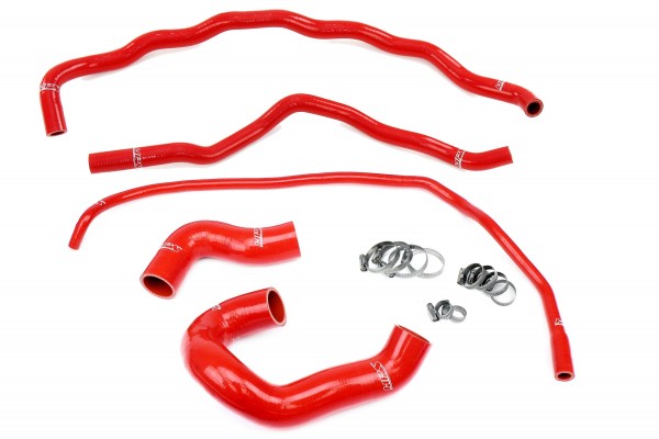 HPS Red Silicone Radiator + Heater Hose Kit for 2011-2013 BMW 335i 3.0L Turbo N55