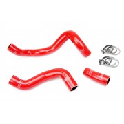 HPS Red Silicone Radiator Hose Kit for 2016-2018 Ford Focus RS 2.3L Turbo