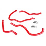 HPS Red Silicone Heater Hose Kit for 2000 BMW 323i 2.5L M52TU/M54 (E46)