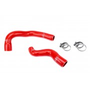 HPS Red Silicone Radiator Hose Kit for 1987-1993 Mercedes-Benz 190E 2.6L (W124)