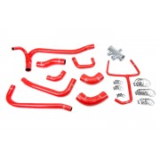 HPS Red Silicone Radiator Hose Kit for 2007-2014 Ford Mustang GT500 5.4L 5.8L Supercharged