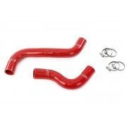 HPS Red Reinforced Silicone Radiator Hose Kit Coolant for Subaru 15-21 WRX 2.0L Turbo