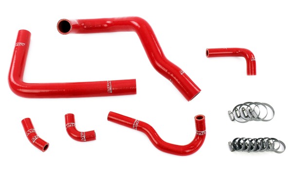 HPS Performance Silicone Hose Kit - Air Intake Hose 57-2148-RED