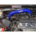HPS Performance Shortram Air Intake 2001-2005 Honda Civic DX EX LX VI 1.7L, Includes Heat Shield, Blue