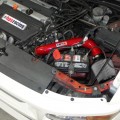 HPS Performance Shortram Air Intake 2003-2006 Honda Element 2.4L, Includes Heat Shield, Red